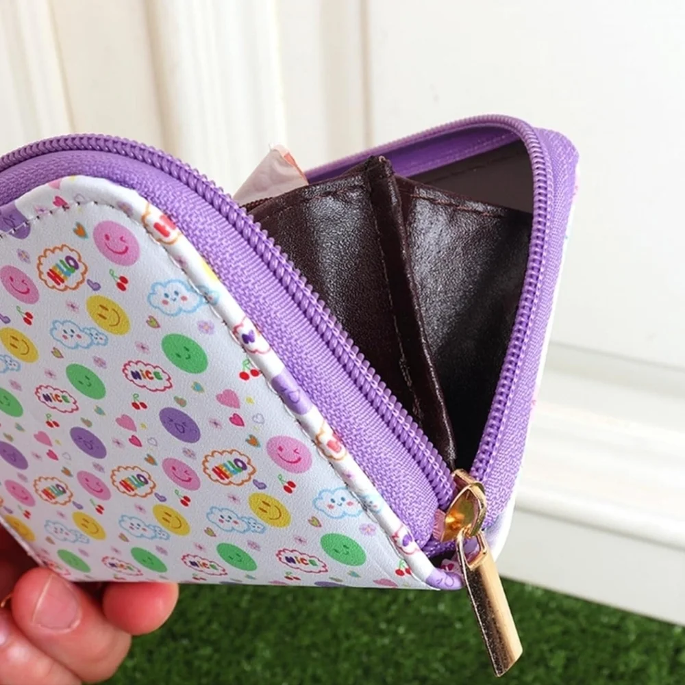 Colorful Kids Wallet with Wrist Strap